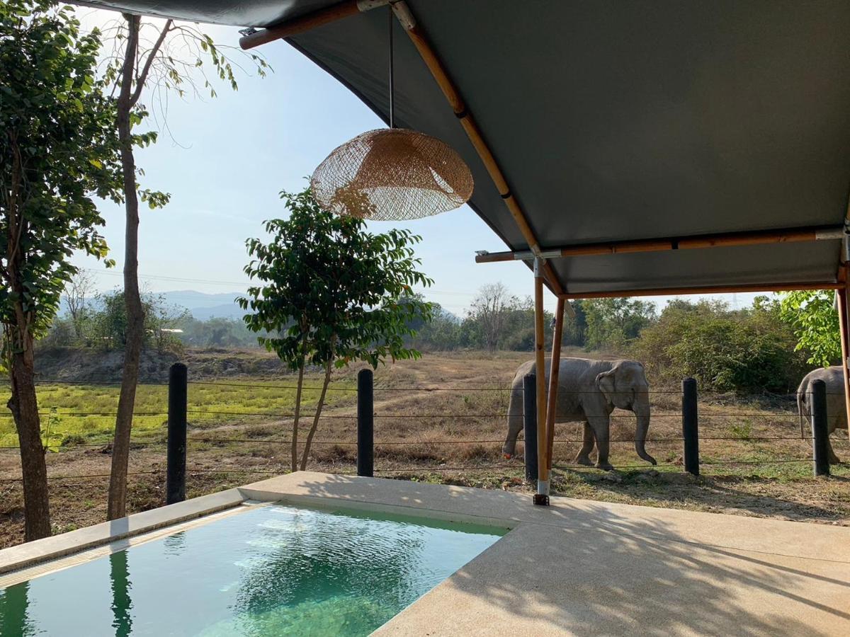 Elephant View Camp Ban Huai Thawai Exterior photo
